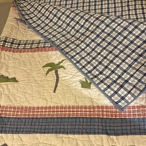 Pottery Barn Kids Dual Sided Quilt